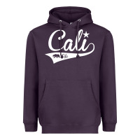 Plum camo cali Heavyweight Hoodie - artisFamous