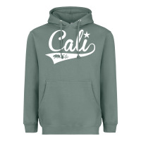 Sage camo cali Heavyweight Hoodie - artisFamous
