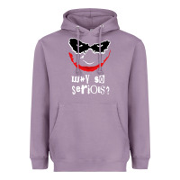 Lavender why so serious Heavyweight Hoodie - artisFamous