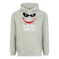 Moon Dust why so serious Heavyweight Hoodie - artisFamous