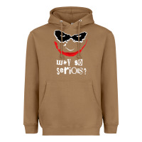 Toasted Coconut why so serious Heavyweight Hoodie - artisFamous