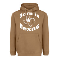 Toasted Coconut born in texas Heavyweight Hoodie - artisFamous