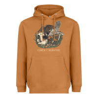 Meerkat Circa Survive Heavyweight Hoodie - artisFamous