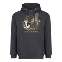 Smoke Circa Survive Heavyweight Hoodie - artisFamous