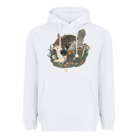White Circa Survive Heavyweight Hoodie - artisFamous