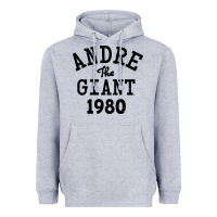 Andre The Giant 1980 Heavyweight Hoodie | Teevron