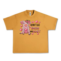 Peanut Butter Valentine's Day Don't Go Bacon My Heart Urban Heavy Tee - RanaPortraitStore