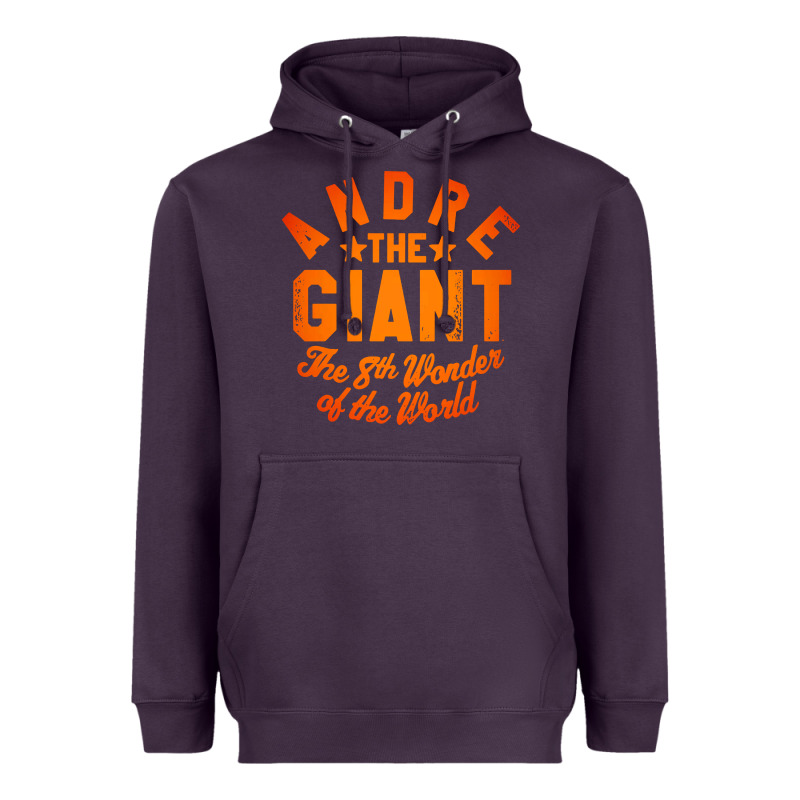 Andre The Giant 8th Wonder Of The World Heavyweight Hoodie by artisFamous | Teevron
