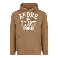 Toasted Coconut andre the giant 1980 Heavyweight Hoodie - artisFamous