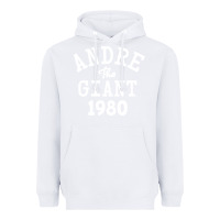 White andre the giant 1980 Heavyweight Hoodie - artisFamous