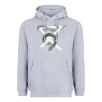Heather Grey Circa Survive Heavyweight Hoodie - artisFamous