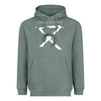 Sage Circa Survive Heavyweight Hoodie - artisFamous