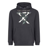 Smoke Circa Survive Heavyweight Hoodie - artisFamous