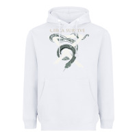 White Circa Survive Heavyweight Hoodie - artisFamous