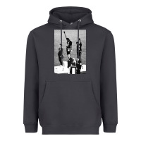 Smoke black power black fist 1968 olympics Heavyweight Hoodie - artisFamous