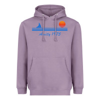 Lavender amity island 1975 Heavyweight Hoodie - artisFamous