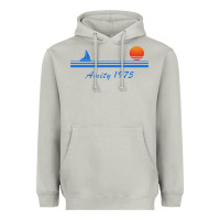 Moon Dust amity island 1975 Heavyweight Hoodie - artisFamous