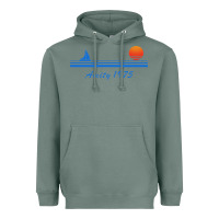 Sage amity island 1975 Heavyweight Hoodie - artisFamous