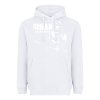 White conan the barbarian vintage Heavyweight Hoodie - artisFamous