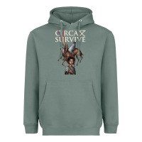Sage Circa Survive Heavyweight Hoodie - artisFamous
