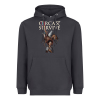 Smoke Circa Survive Heavyweight Hoodie - artisFamous