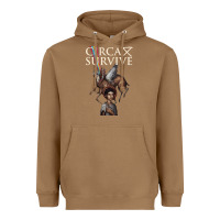 Toasted Coconut Circa Survive Heavyweight Hoodie - artisFamous