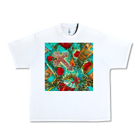 White faith coffee cup and cross with leopard and roses seamless pattern bbs Urban Heavy Tee - BundleAndBundleShop