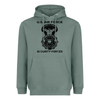 Sage air force security forces Heavyweight Hoodie - artisFamous