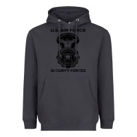 Smoke air force security forces Heavyweight Hoodie - artisFamous