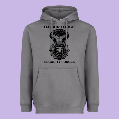 Air Force Security Forces Heavyweight Hoodie Designed By Artisfamous