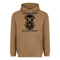 Toasted Coconut air force security forces Heavyweight Hoodie - artisFamous