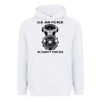 White air force security forces Heavyweight Hoodie - artisFamous