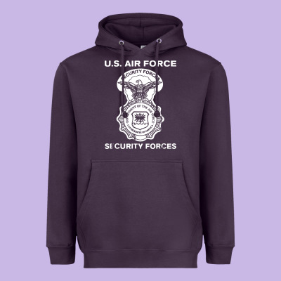 Air Force Security Forces Heavyweight Hoodie Designed By Artisfamous
