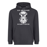 Smoke air force security forces Heavyweight Hoodie - artisFamous