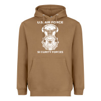 Toasted Coconut air force security forces Heavyweight Hoodie - artisFamous