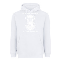 White air force security forces Heavyweight Hoodie - artisFamous