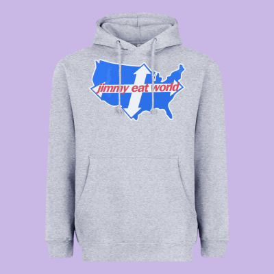 Jimmy Eat World Heavyweight Hoodie Designed By Artisfamous