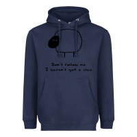 Navy herd what herd Heavyweight Hoodie - artisFamous