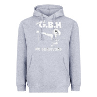Heather Grey gbh 07 Heavyweight Hoodie - artisFamous