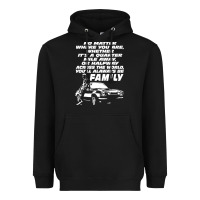 Black fast and furious Heavyweight Hoodie - artisFamous