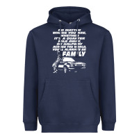 Navy fast and furious Heavyweight Hoodie - artisFamous