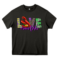 Asphalt love crawfish mardi gras Heavy Core Tee - CowGirlArtShop