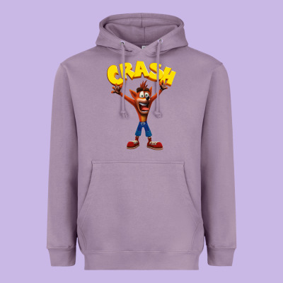 Crash Bandicoot Heavyweight Hoodie Designed By Artisfamous