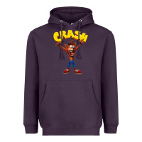 Plum crash bandicoot Heavyweight Hoodie - artisFamous