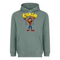 Sage crash bandicoot Heavyweight Hoodie - artisFamous