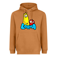 Meerkat larva cartoon Heavyweight Hoodie - artisFamous