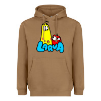 Toasted Coconut larva cartoon Heavyweight Hoodie - artisFamous
