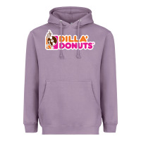 Lavender dilla' donuts Heavyweight Hoodie - artisFamous