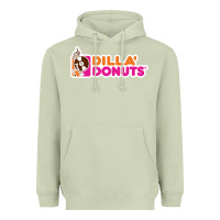 Matcha dilla' donuts Heavyweight Hoodie - artisFamous