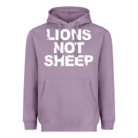Lavender lions not sheep Heavyweight Hoodie - artisFamous